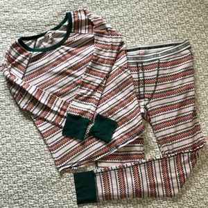 Victoria Secret Long John thermal pajama set